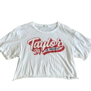 ALTARD STATE Taylor Swift Boxy Crop Tee Size Small Juniors